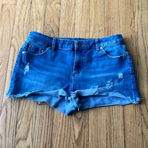 Shorts, good condition, blue jeans size 16